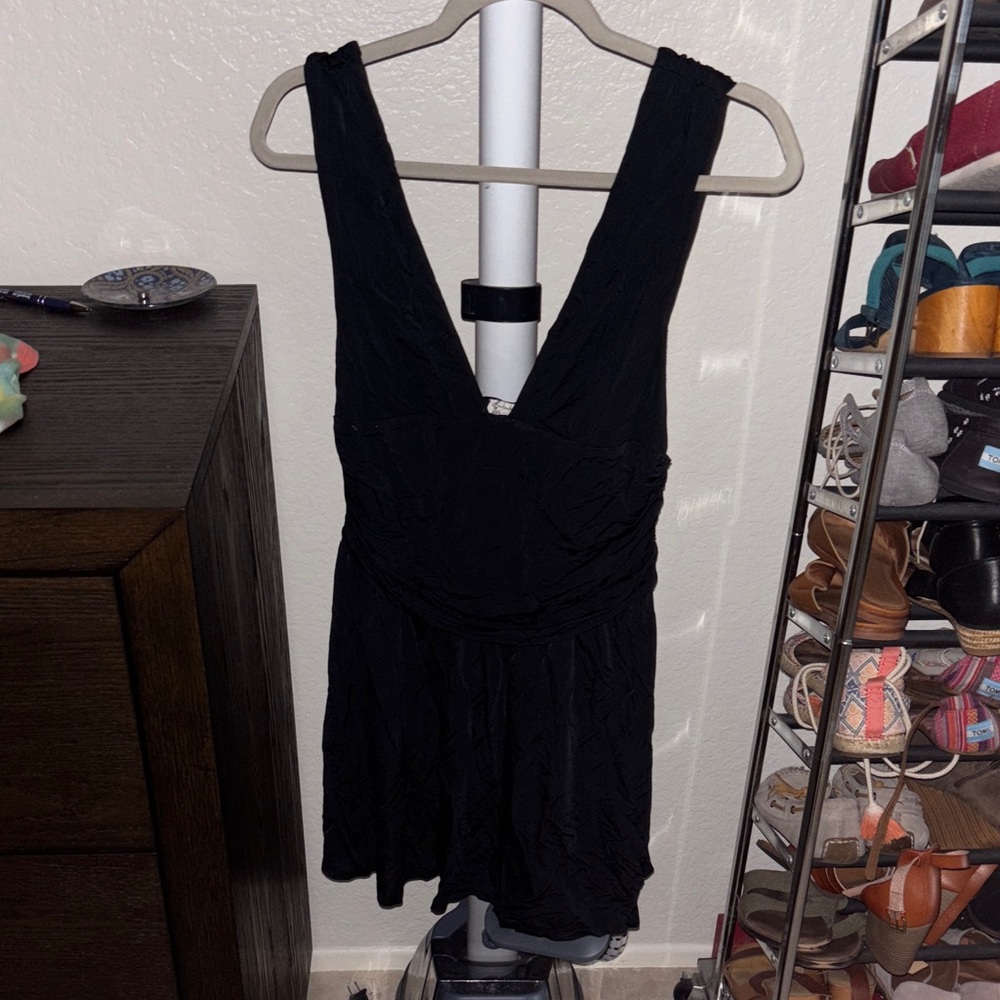 Free People Elegant Black Sleeveless tunic/ Dress